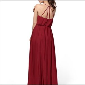 Azazie Darcy Dress, Burgundy